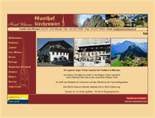 Tablet Screenshot of hotel-kirchenwirt.at